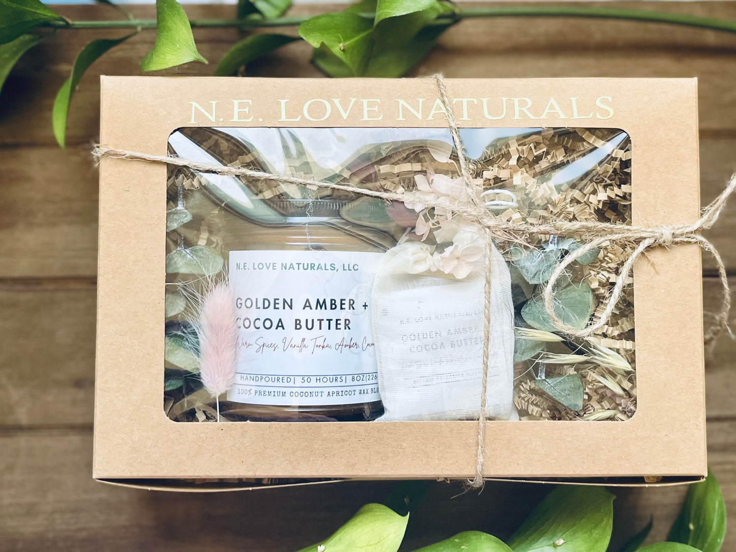 Golden Amber + Cocoa Butter Luxury Duo Set- LIMITED EDITION