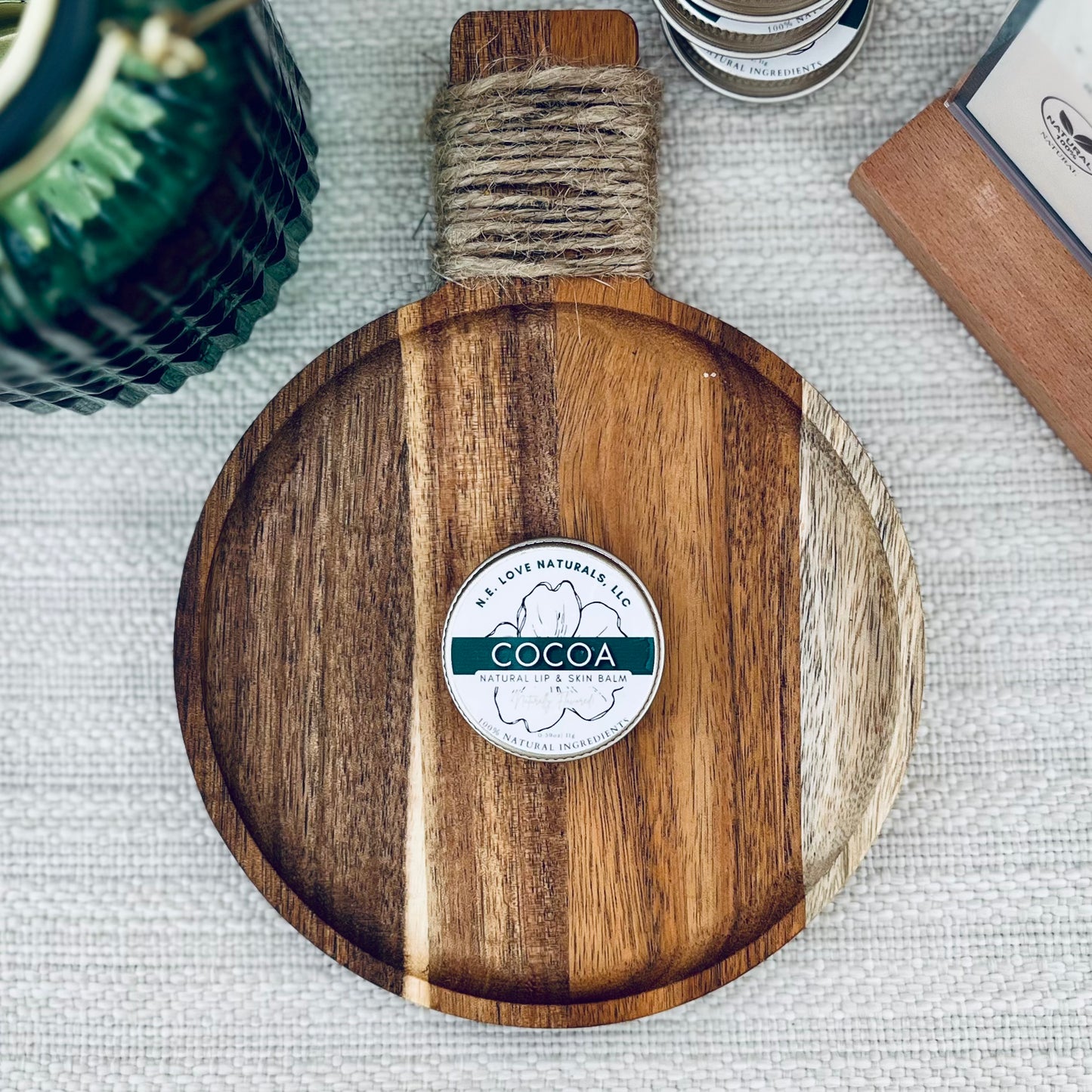 Cocoa Butter Lip Balm – All-Natural, Handcrafted Moisture