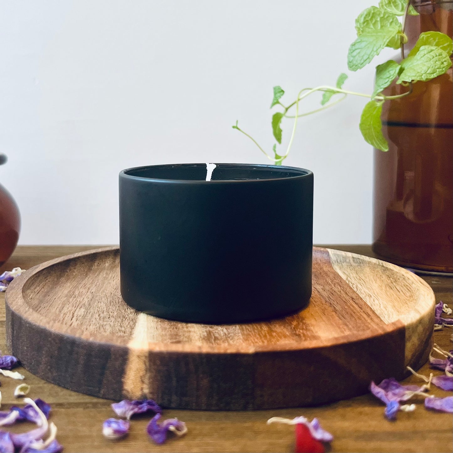 Cherry Blossom+ Peach| Coconut Apricot Soy Candle in Travel Tin