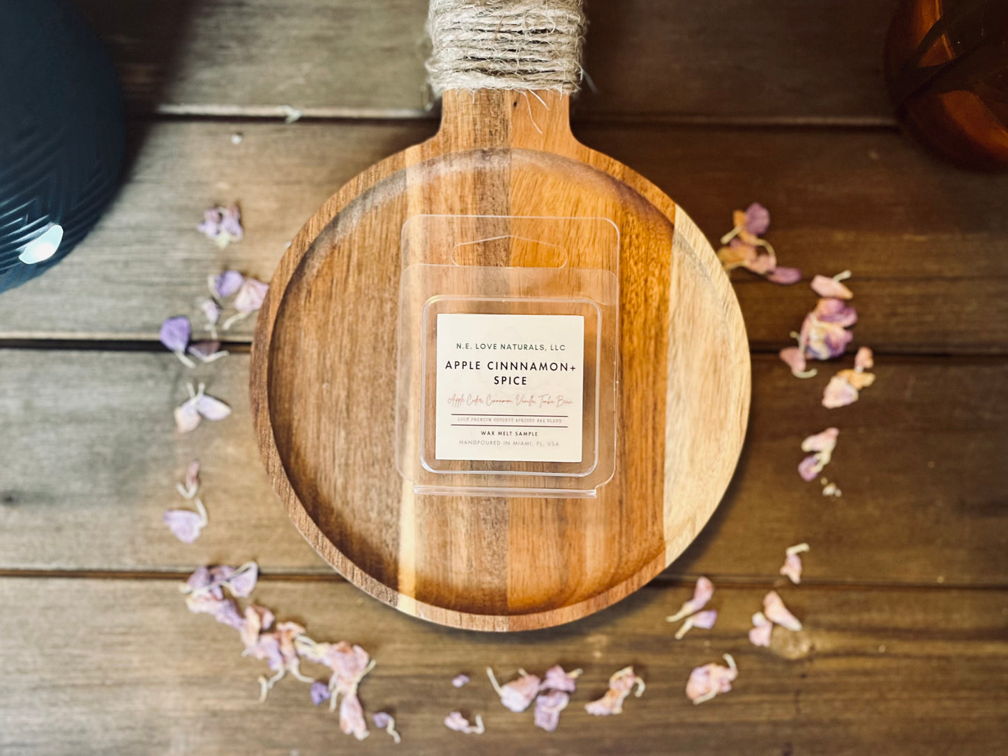 Apple Cinnamon+ Spice | Wax Melt Single| Coconut Apricot Soy