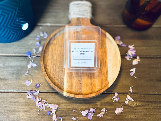Apple Cinnamon+ Spice | Wax Melt Single| Coconut Apricot Soy
