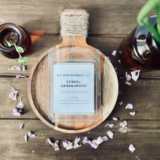 Citrus+ Sandalwood | Coconut Apricot Soy Wax Melt