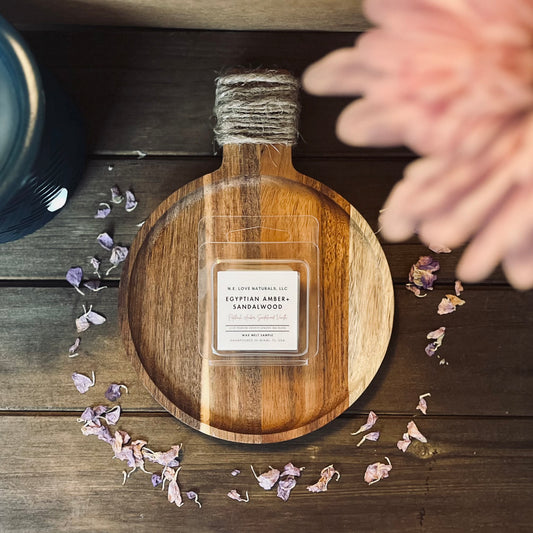 Egyptian Amber+ Sandalwood | Wax Melt Single| Coconut Apricot Soy