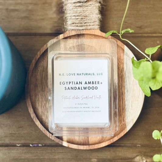 Egyptian Amber+ Sandalwood | Coconut Apricot Soy Wax Melt