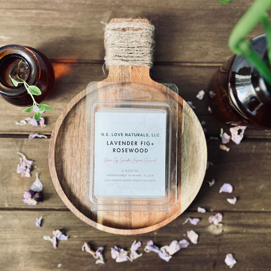 Lavender Fig+ Rosewood | Coconut Apricot Soy Wax Melt
