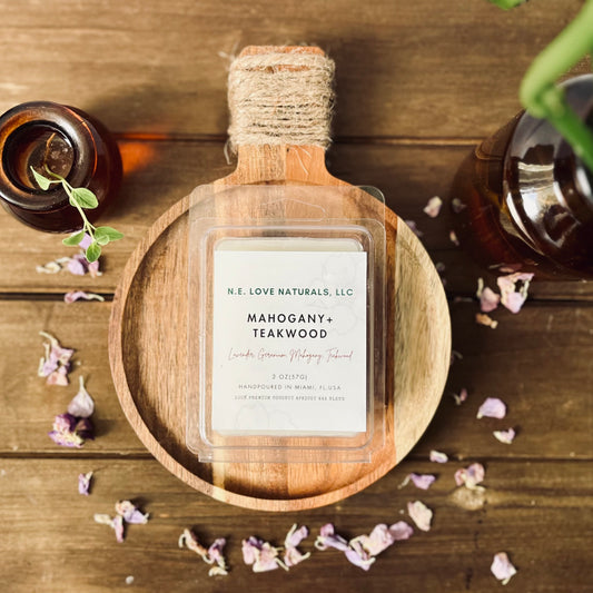 Mahogany+ Teakwood | Coconut Apricot Soy Scented Wax Melt
