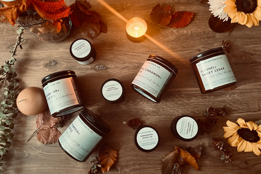 Autumn Tin Flight | 4 Fall Scents, Travel Tin Set