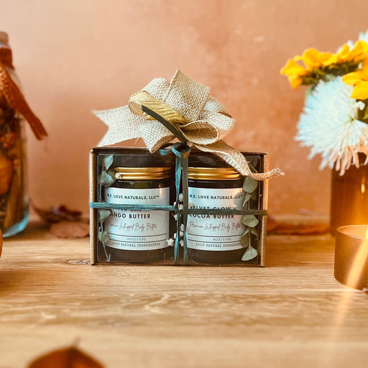 Choose Your Glow Duo | Mango & Cocoa Body Butter